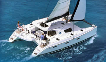 Nautitech 40 sailing